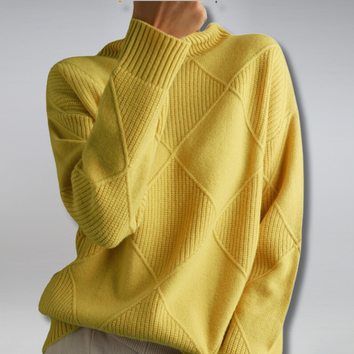 Adelle™ | Cashmere Turtleneck Sweater