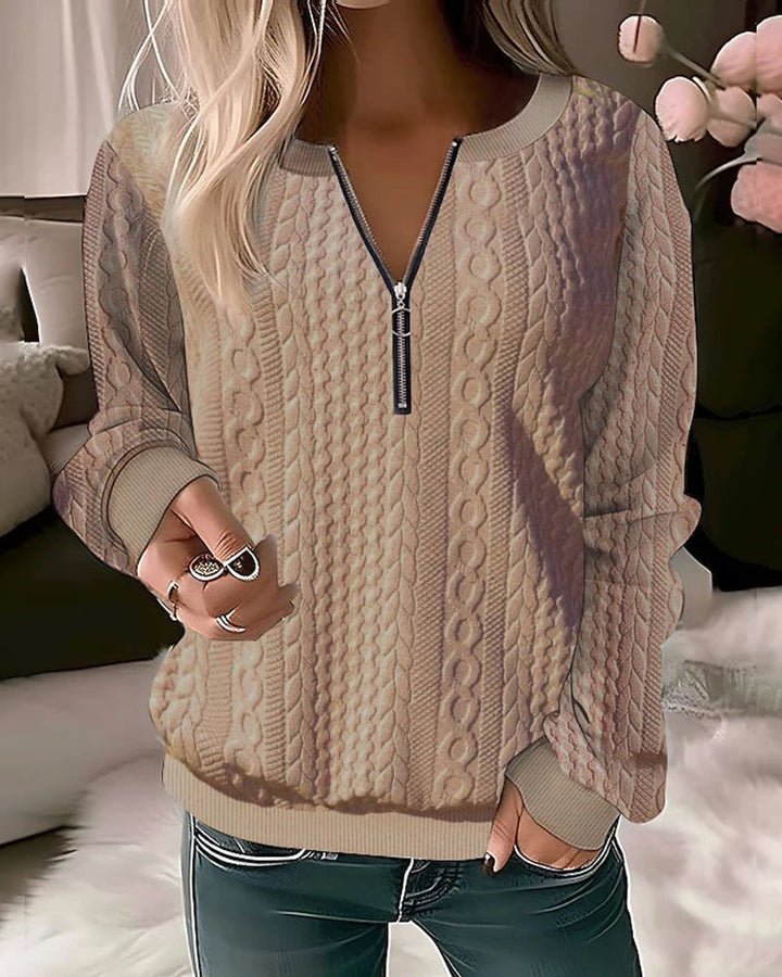 Maiken™ Zipper Sweater