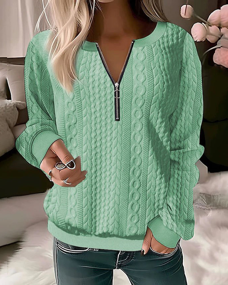 Maiken™ Zipper Sweater