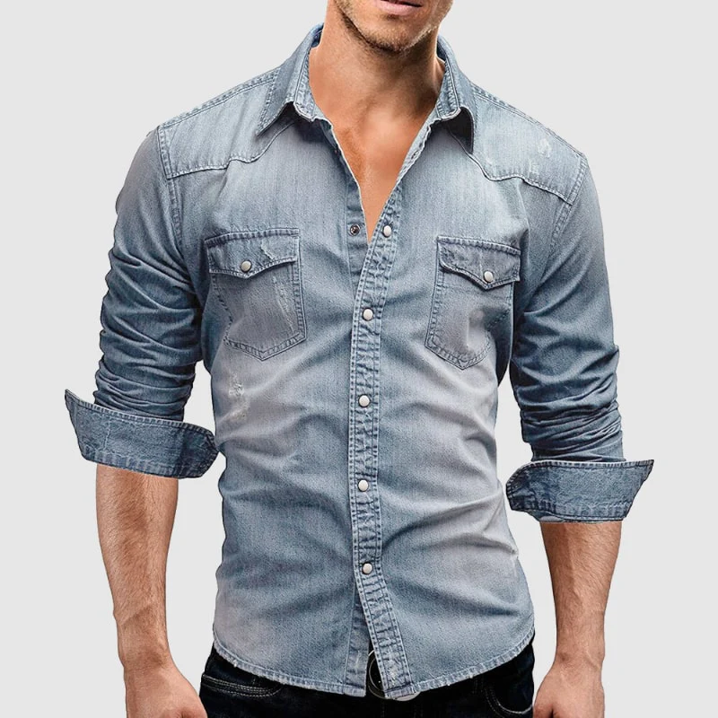 Valentino | Retro selvedge denim shirt