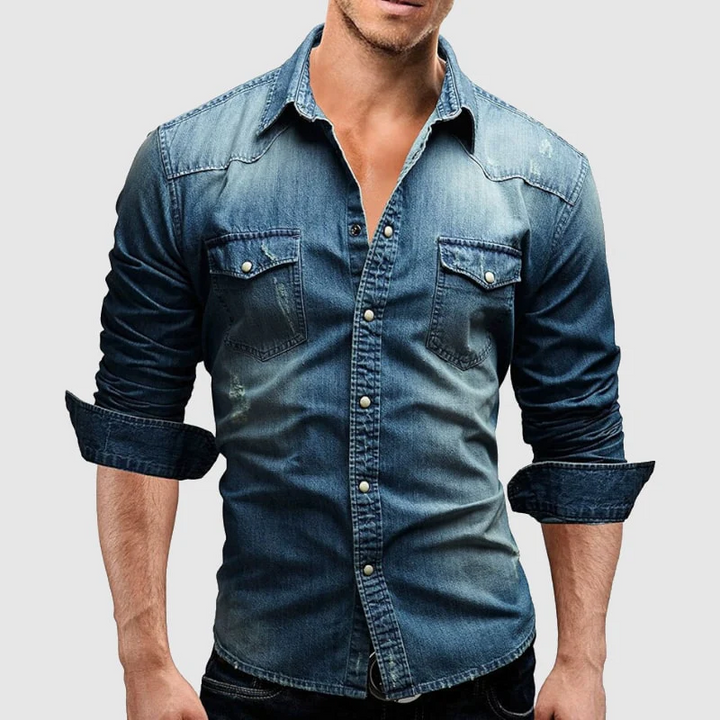 Valentino | Retro selvedge denim shirt