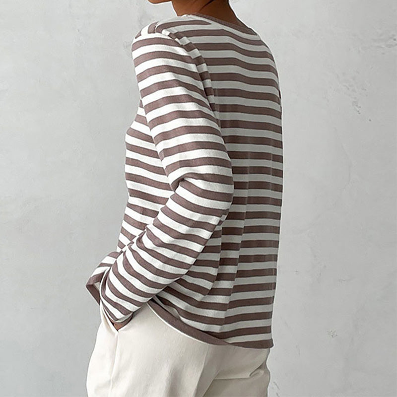 Rhea | Elegant striped shirt