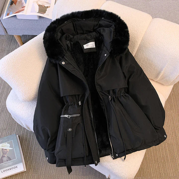 Rosy - Causal Winter Zipper Coat