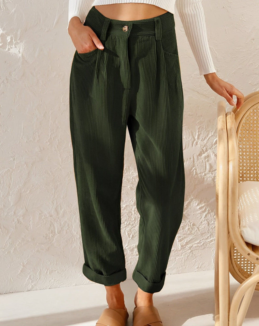 JENA | Stylish corduroy trousers