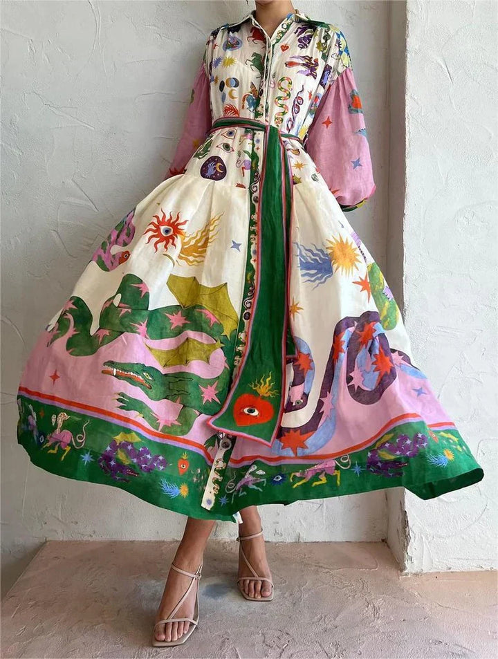 Vera | Italian Maxi Dress